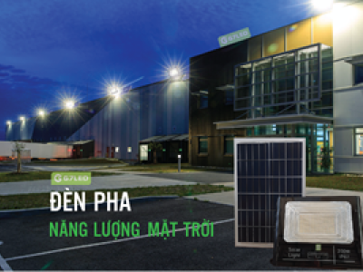 Đèn pha nlmt G7LED-SOLAR-FW, mẫu mới 2021