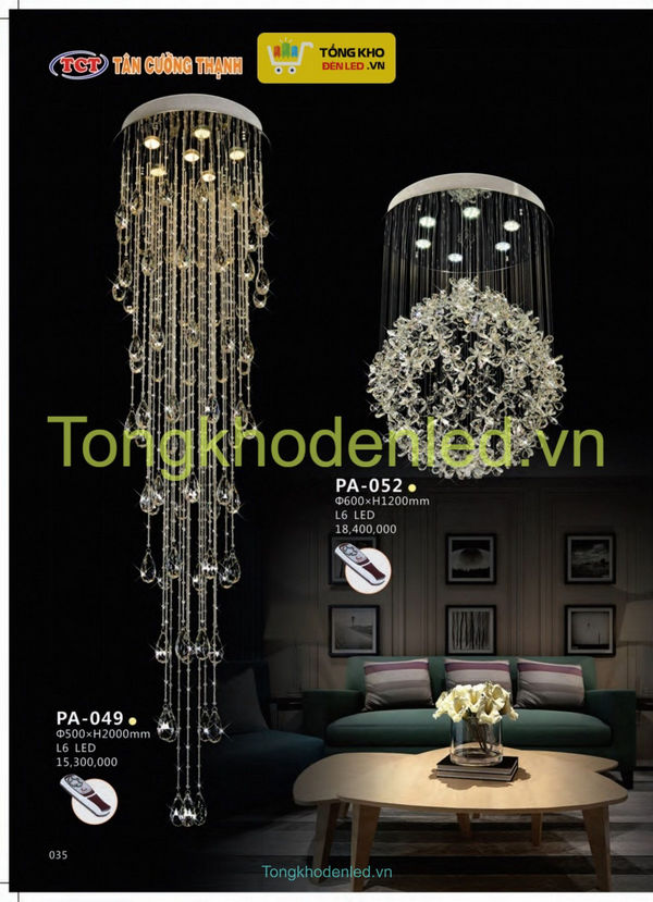 Mẫu đèn thả cao cấp 1