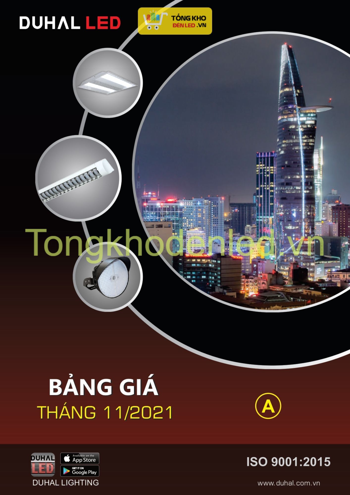 ĐÈN LED DUHAL - 001 ĐÈN LED DUHAL - 001