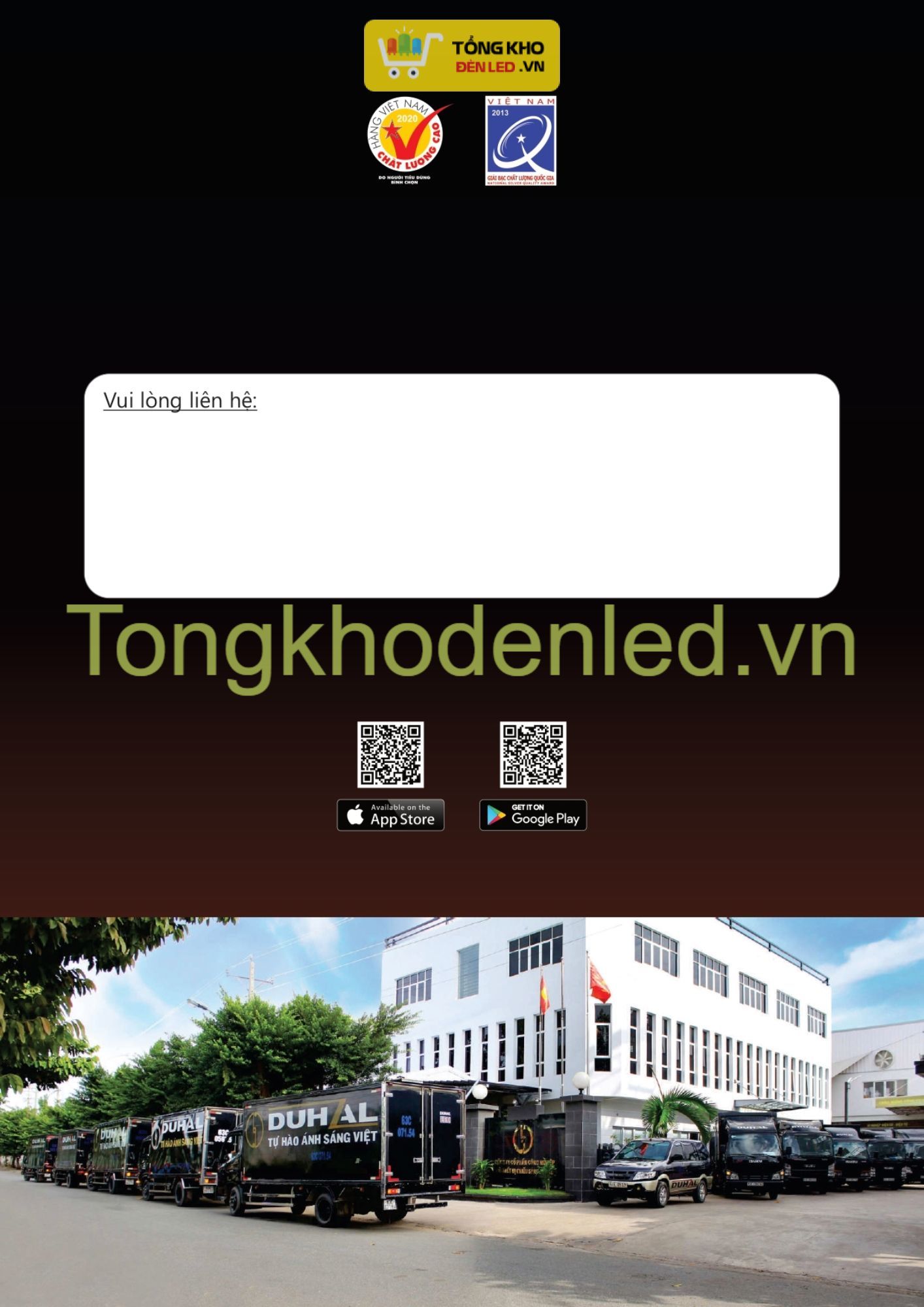 ĐÈN LED DUHAL - 096 ĐÈN LED DUHAL - 096