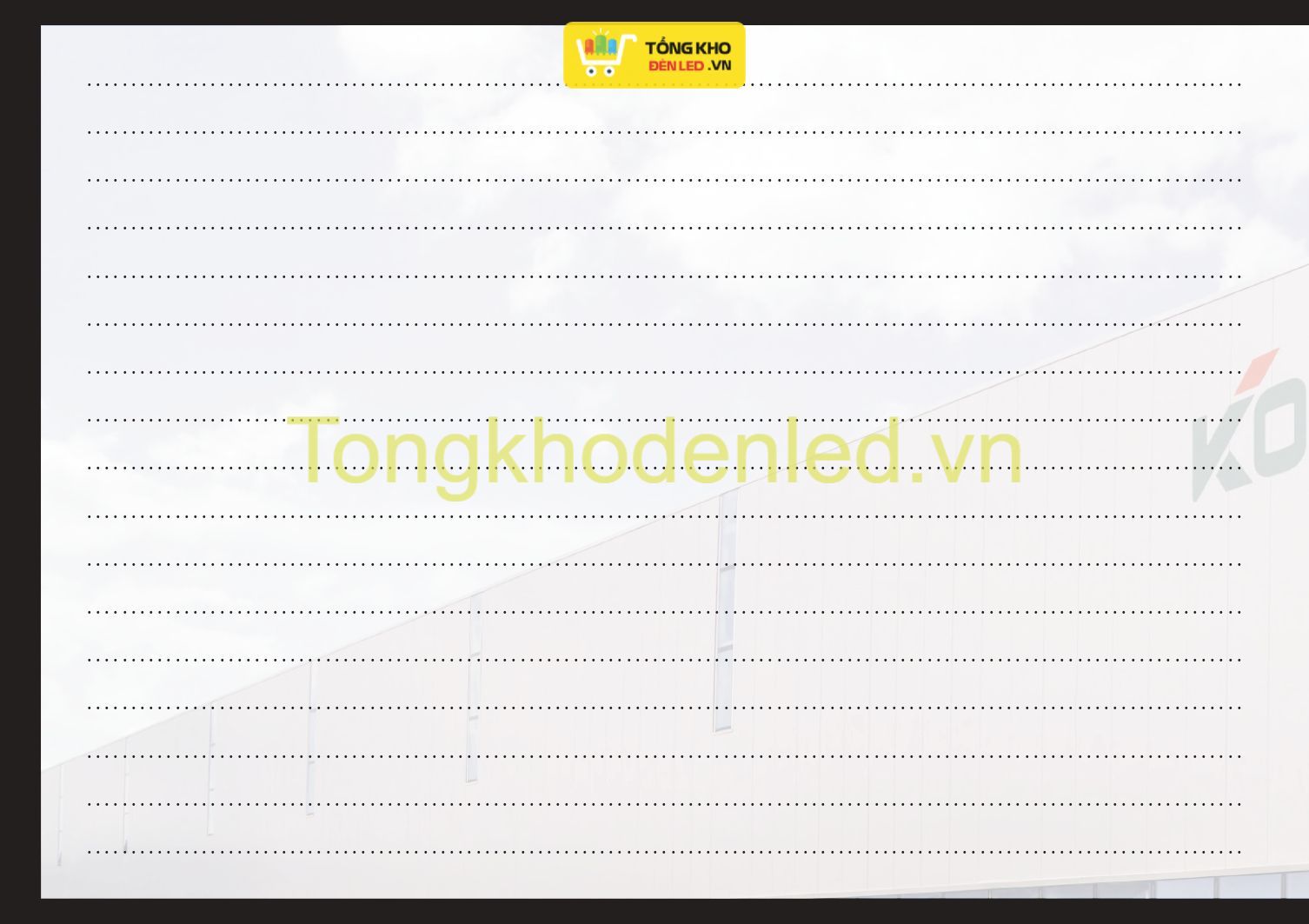 ĐÈN LED KOSOOM - 057 ĐÈN LED KOSOOM - 057