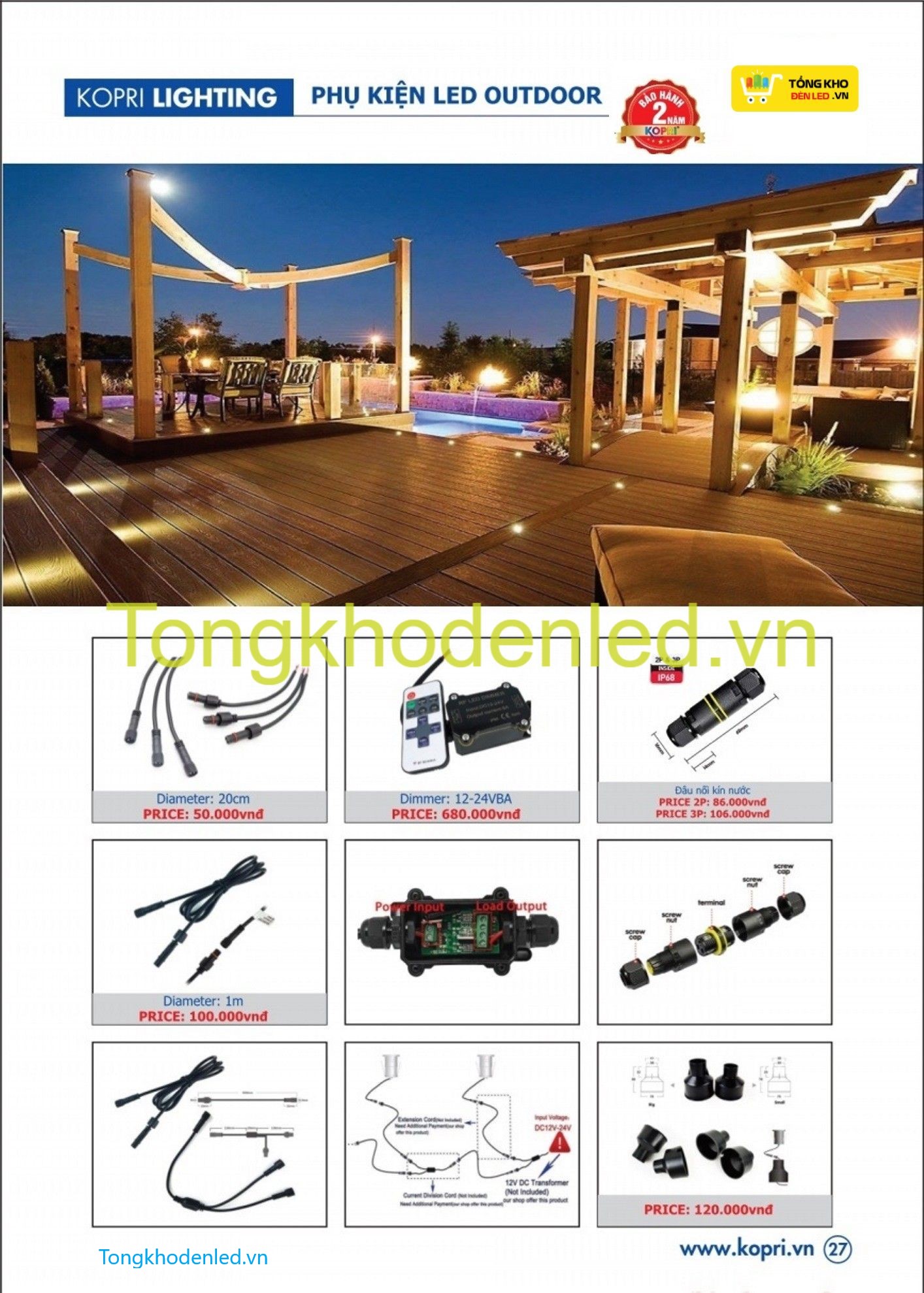 ĐÈN LED MINI KORPI - 027 ĐÈN LED MINI KORPI - 027