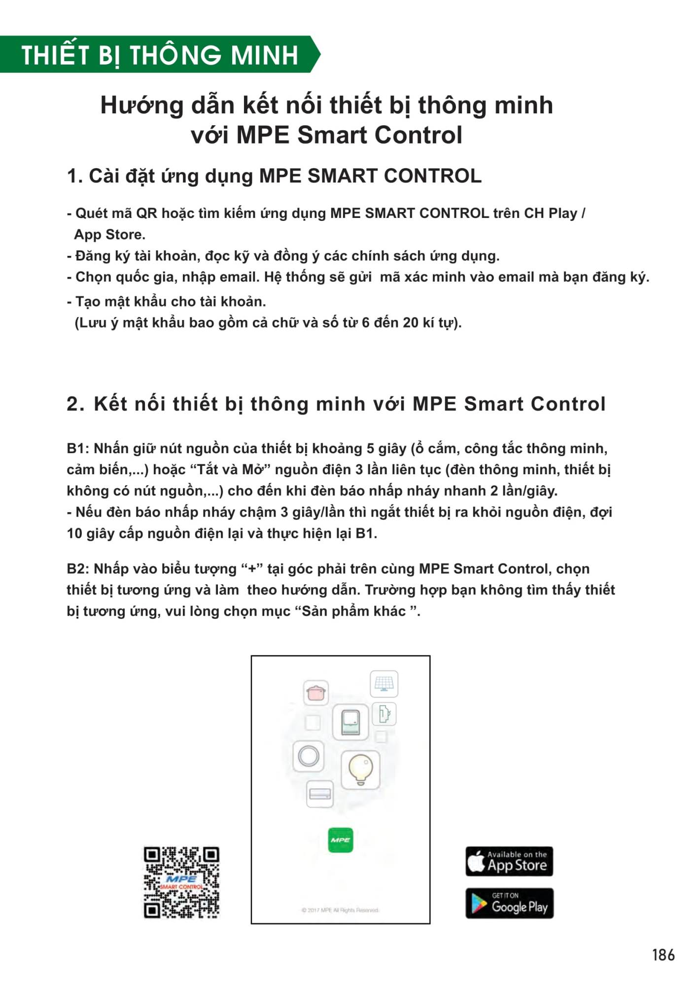 ĐÈN LED MPE - 184 ĐÈN LED MPE - 184