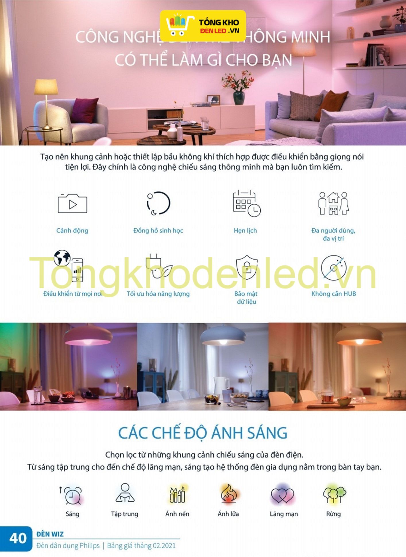 ĐÈN LED PHILIPS - 040 ĐÈN LED PHILIPS - 040